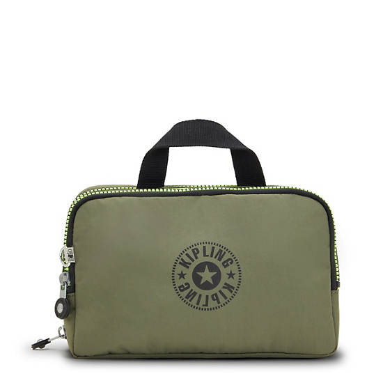 Kipling Jaconita Toiletry Bag Bags Strong Moss | CA 2142FD